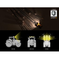 Lazer UTILITY 50 Led Arbeidslys med RD parklysfunksjon og BLITS