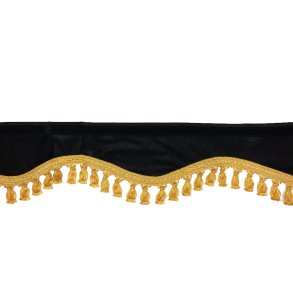 Gardinkappe for frontrute 