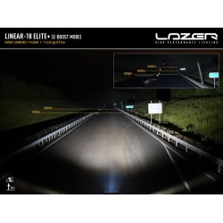 Lazer LINEAR 18 ELITE+ Gult og hvitt lys i samme lampe