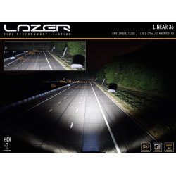 Lazer LINEAR 36 STANDARD Led Ekstralys m/ dobbel E- merking