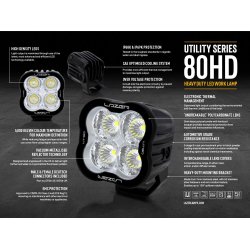 Lazer UTILITY 80 HD Led Arbeidslys