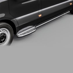 Metec Kanalbeskyttere/ stigtrinn for Mercedes Sprinter 2018-