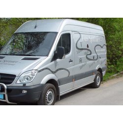 Metec Kanalbeskyttere/ siderr for Mercedes Sprinter 2007- 2018