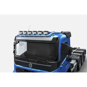 Metec rustfri takbyle for Volvo FH/FM/FMX med Lavt Tak