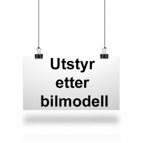 UTSTYR ETTER BILMODELL
