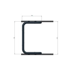 Qpax Fremre og bakre topp- bue Ford Ranger 23- CX1 Alpha