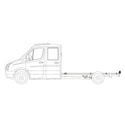 Qpax Fremre topp- bue Mercedes Sprinter H1 