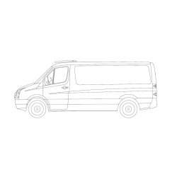 Qpax Fremre topp- bue Mercedes Sprinter H1 