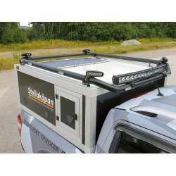 Qpax T- Rack Maxi for hundeskap WT- Metall til Isuzu D- Max 2014-
