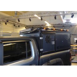 Qpax T- Rack Maxi for hundeskap WT- Metall til Isuzu D- Max 2014-
