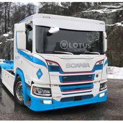BRED Solskjerm for Scania New Generation "BOW"