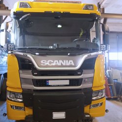 Trux Lykterampe for plogbelysning for Scania NG, LAV modell