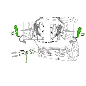 Komplett Monteringssats for Trux Highway RPG 2016-