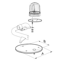 Trux Rotorplate  150- 240 mm