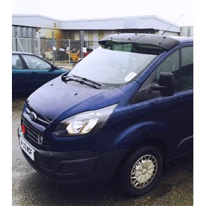 Solskjerm for Ford Transit Custom 2005- 2023