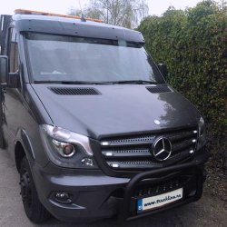 Solskjerm for MB Sprinter 2007- og VW Crafter 2007- 2016